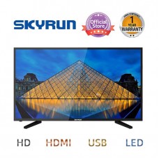 Skyrun 32" LED-32XM/N68D HD TV With Free Wall Bracket - Black