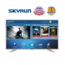 Skyrun Smart 43" LED-43CX/28 UHD 4K TV With Free Wall Bracket - Gold
